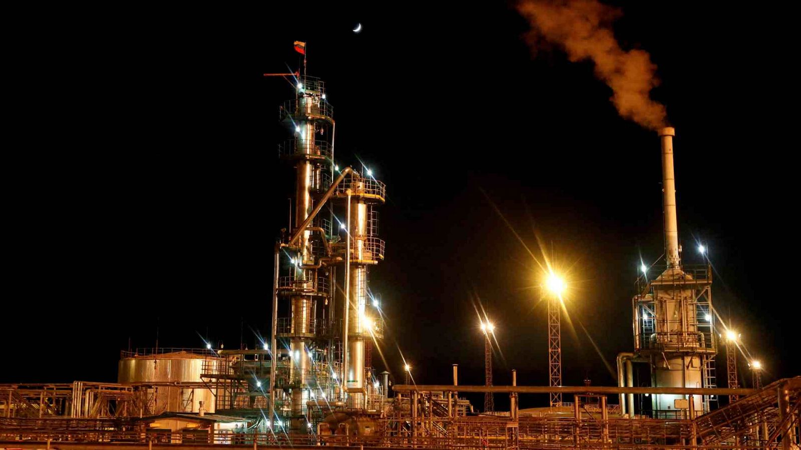 Una planta de diésel en el yacimiento petrolífero de Yarakta, en Rusia