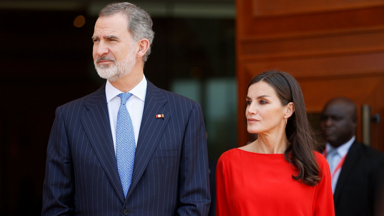 El rey de España, Felipe VI, y la reina, Letizia