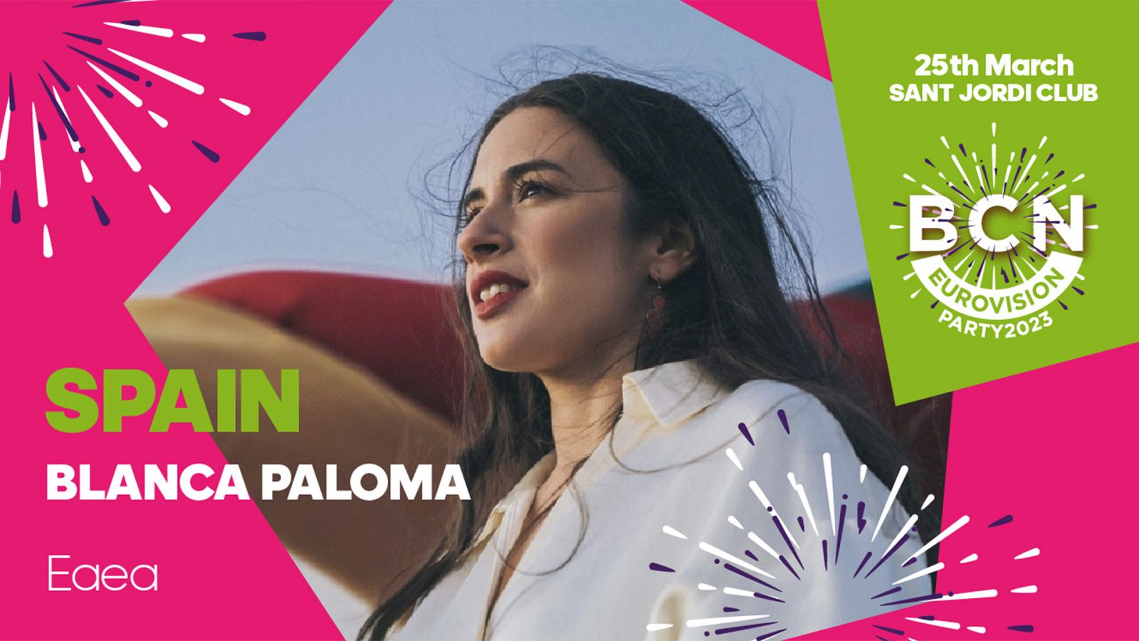 Blanca Paloma será la anfitriona de la Barcelona Eurovision Party 2023