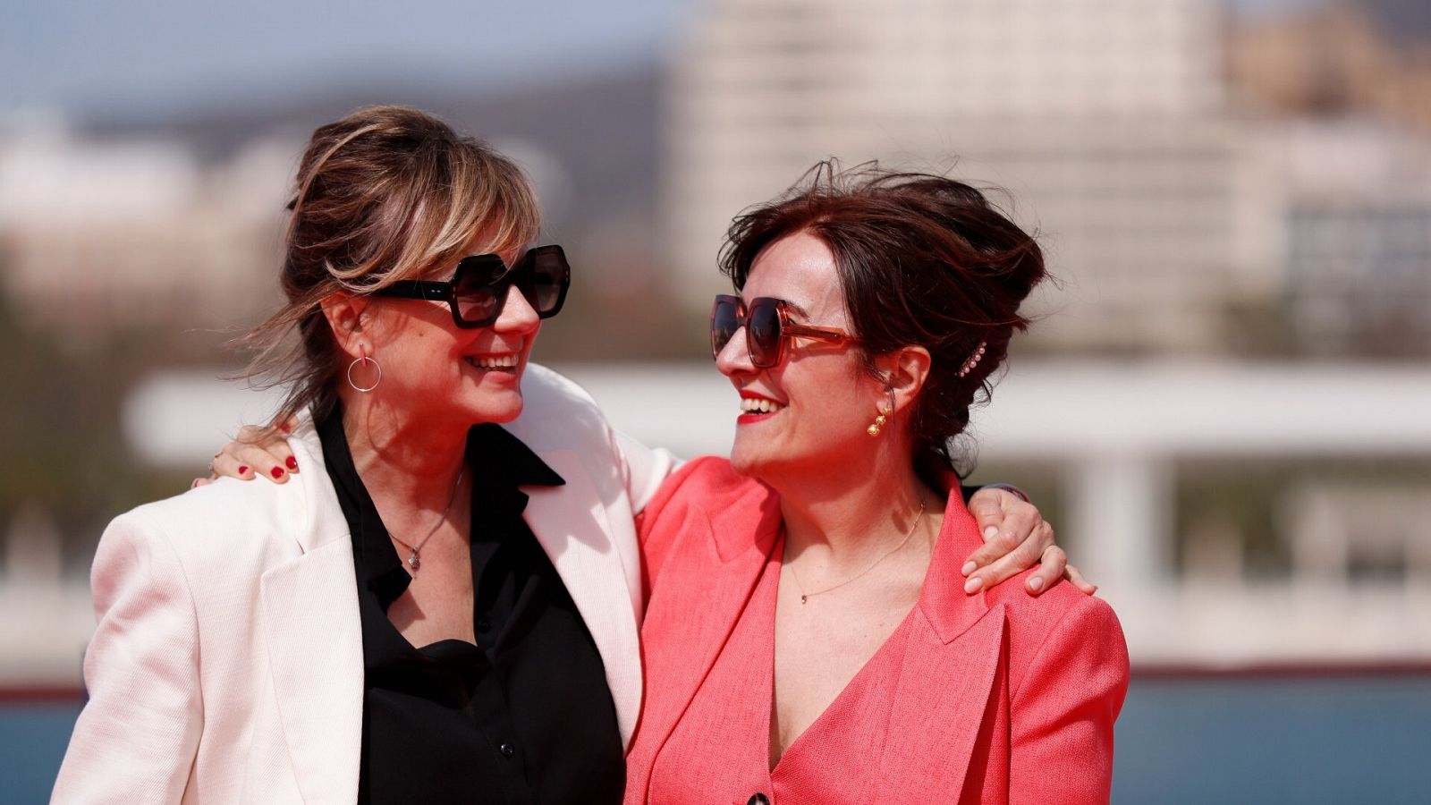 Emma Suárez y Elvira Lindo en el Festival de Cine Español de Málaga