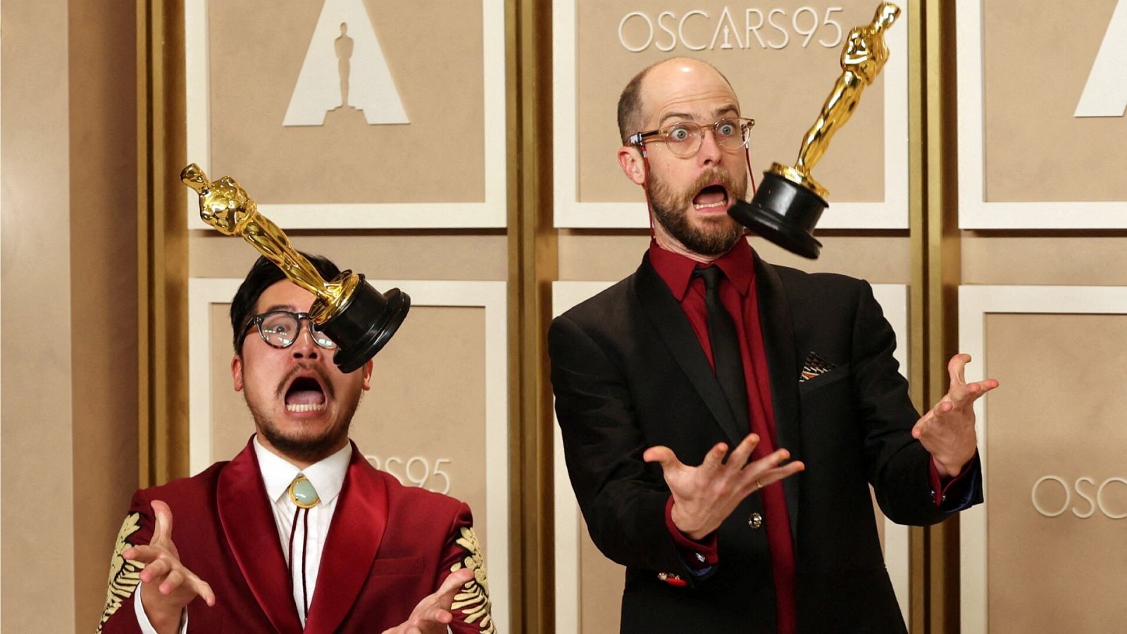 Ganador Oscar 2023: Los Daniels celebran su triunfo en la gala