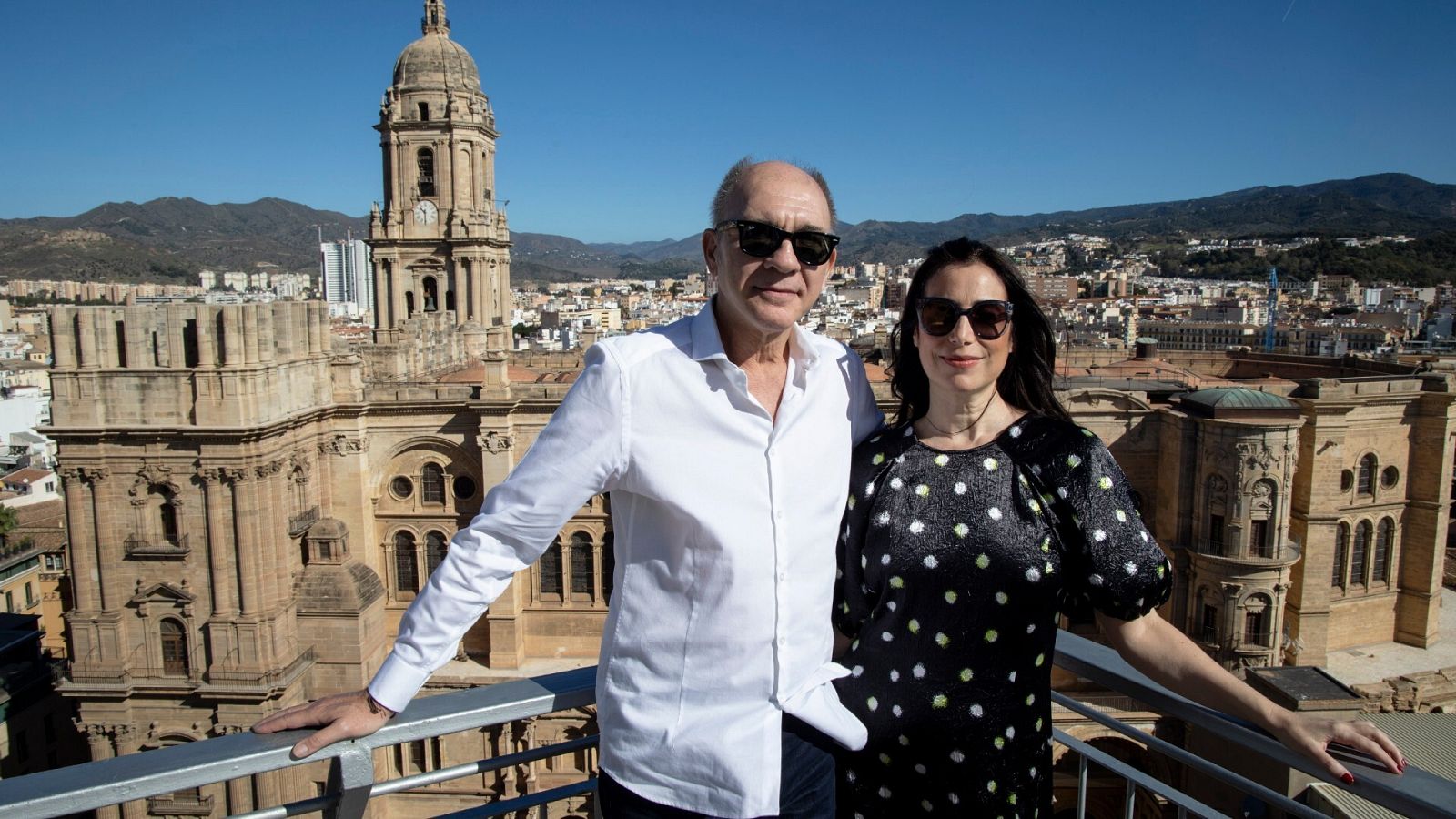 Dario Grandinetti y Marina Seresesky en el Festival de Málaga