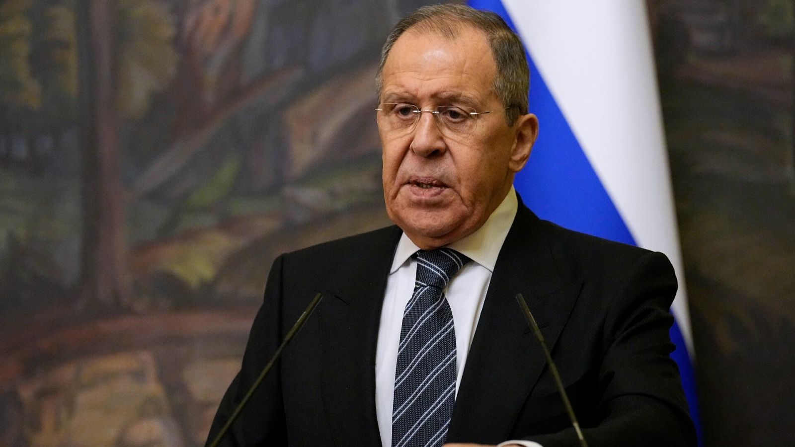 El ministro de Exteriores de Rusia, Serguéi Lavrov