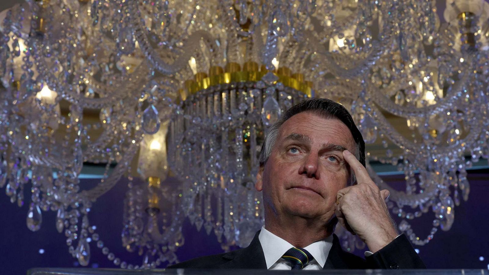 El expresidente brasileño Jair Bolsonaro.
