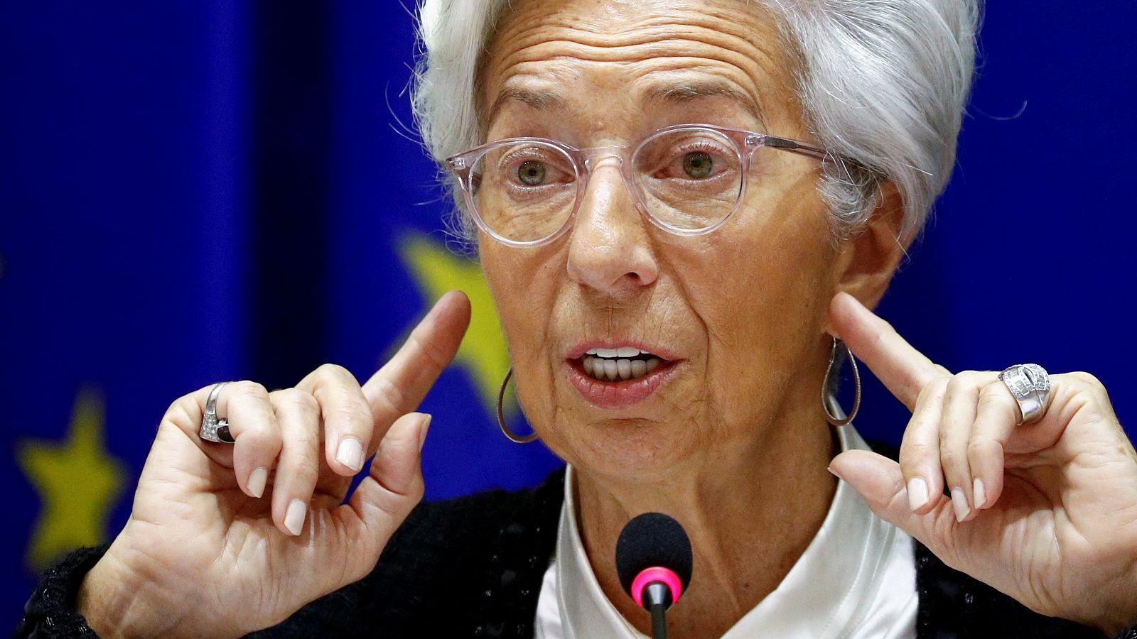 Imagen de la presidenta del Banco Central Europeo, Christine Lagarde