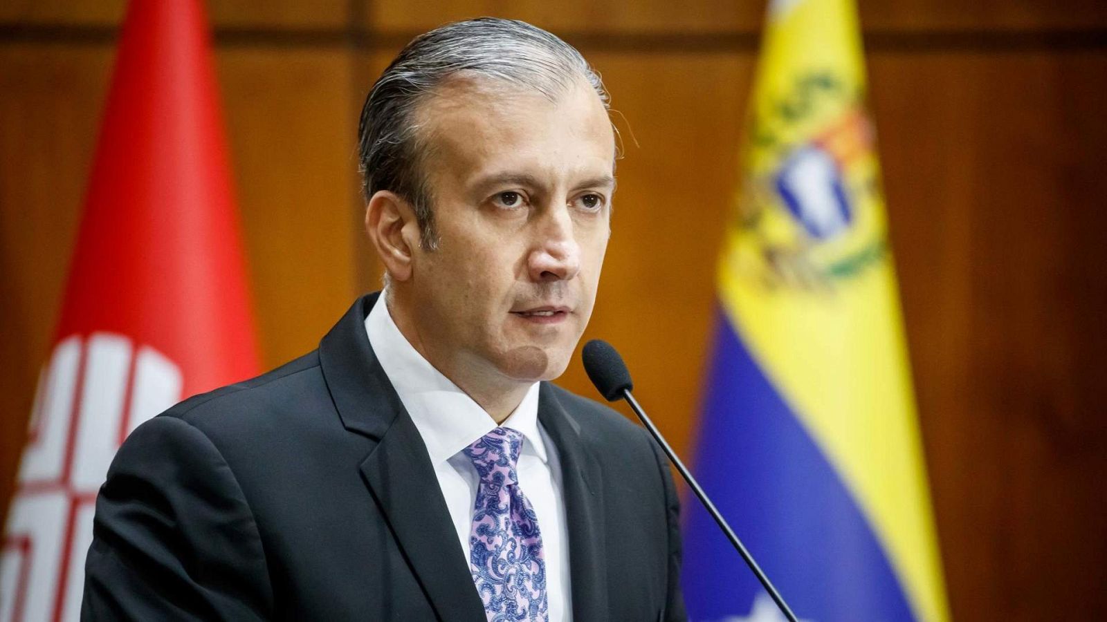 Imagen de archivo del ministro venezolano de Petróleo, Tareck El Aissami.