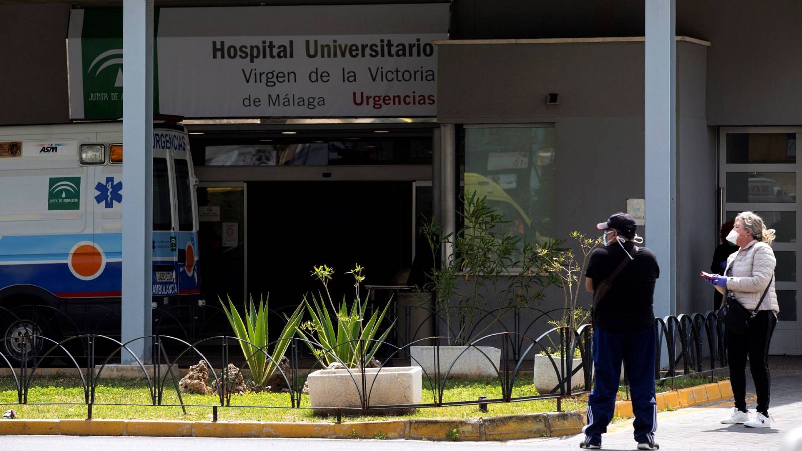 Vista exterior del Hospital Clínico de Málaga, en una imagen de archivo