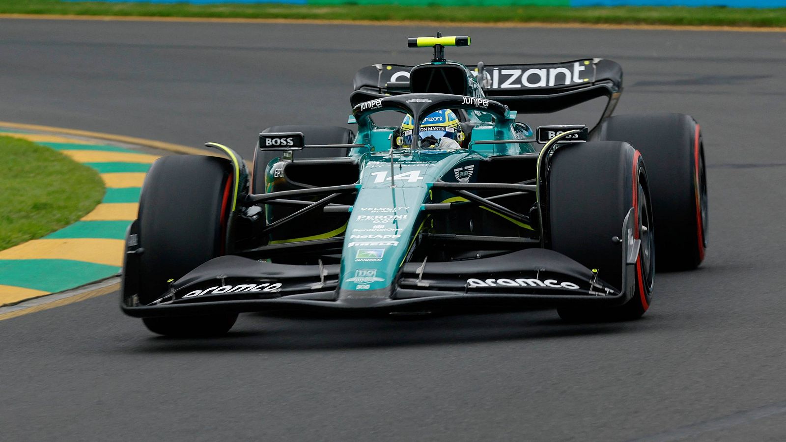 Fernando Alonso en el GP de Australia de Fórmula 1