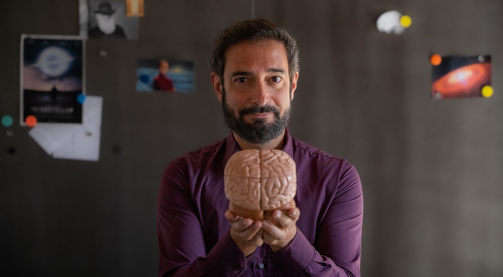 Pere Estupinyà, presentador del programa 'El Cazador de Cerebros'