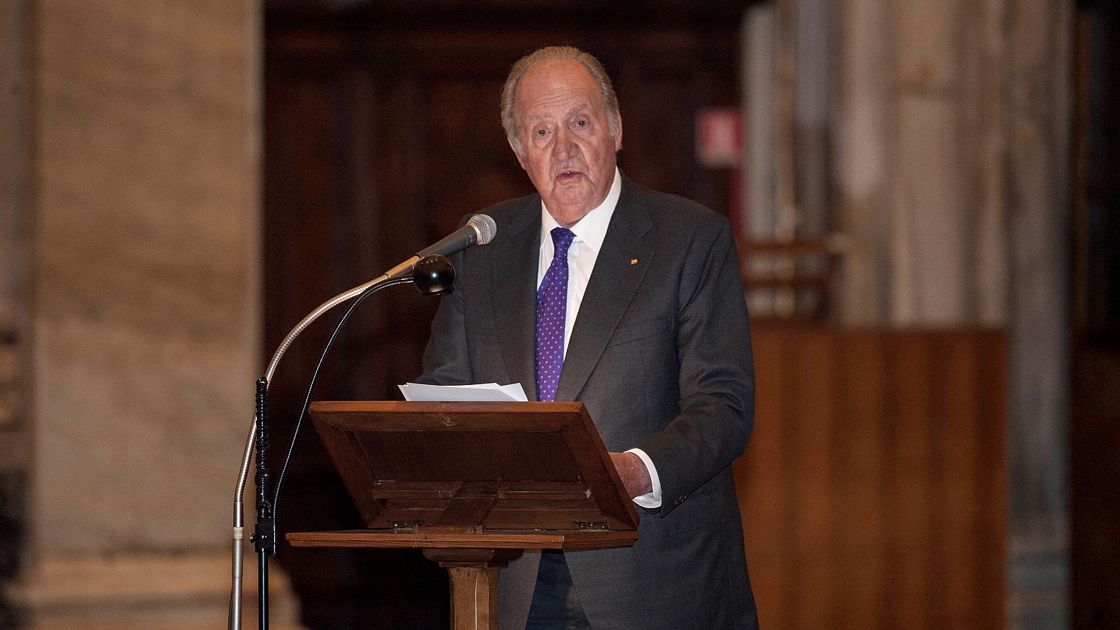 Juan Carlos I, en una imagen de archivo de 2018