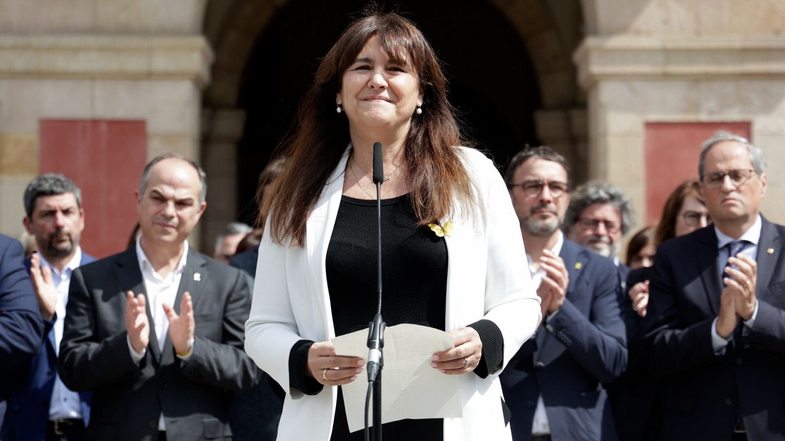 La presidenta suspendida del Parlament de Cataluña Laura Borràs