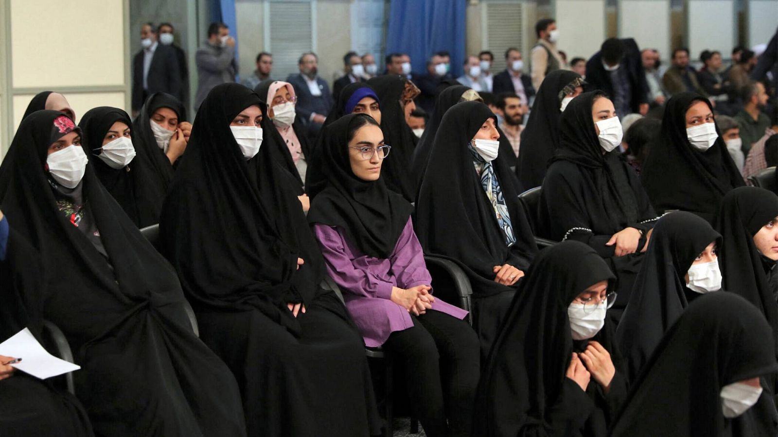 Varias estudiantes iraníes de Teherán, en una imagen de archivo