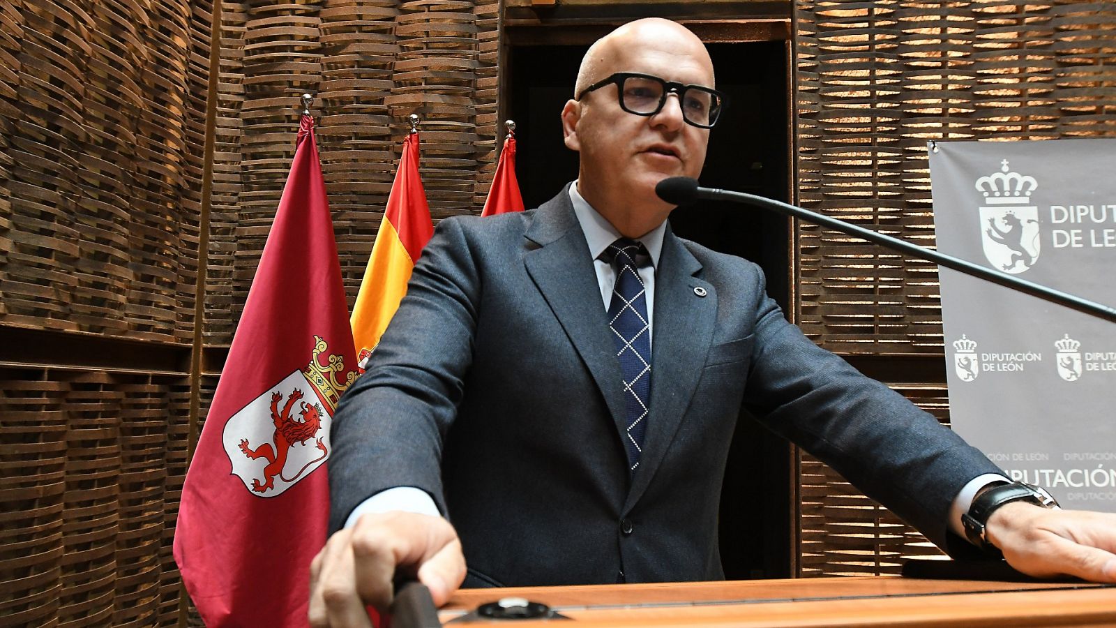 El presidente de la Diputación de Ourense, José Manuel Baltar