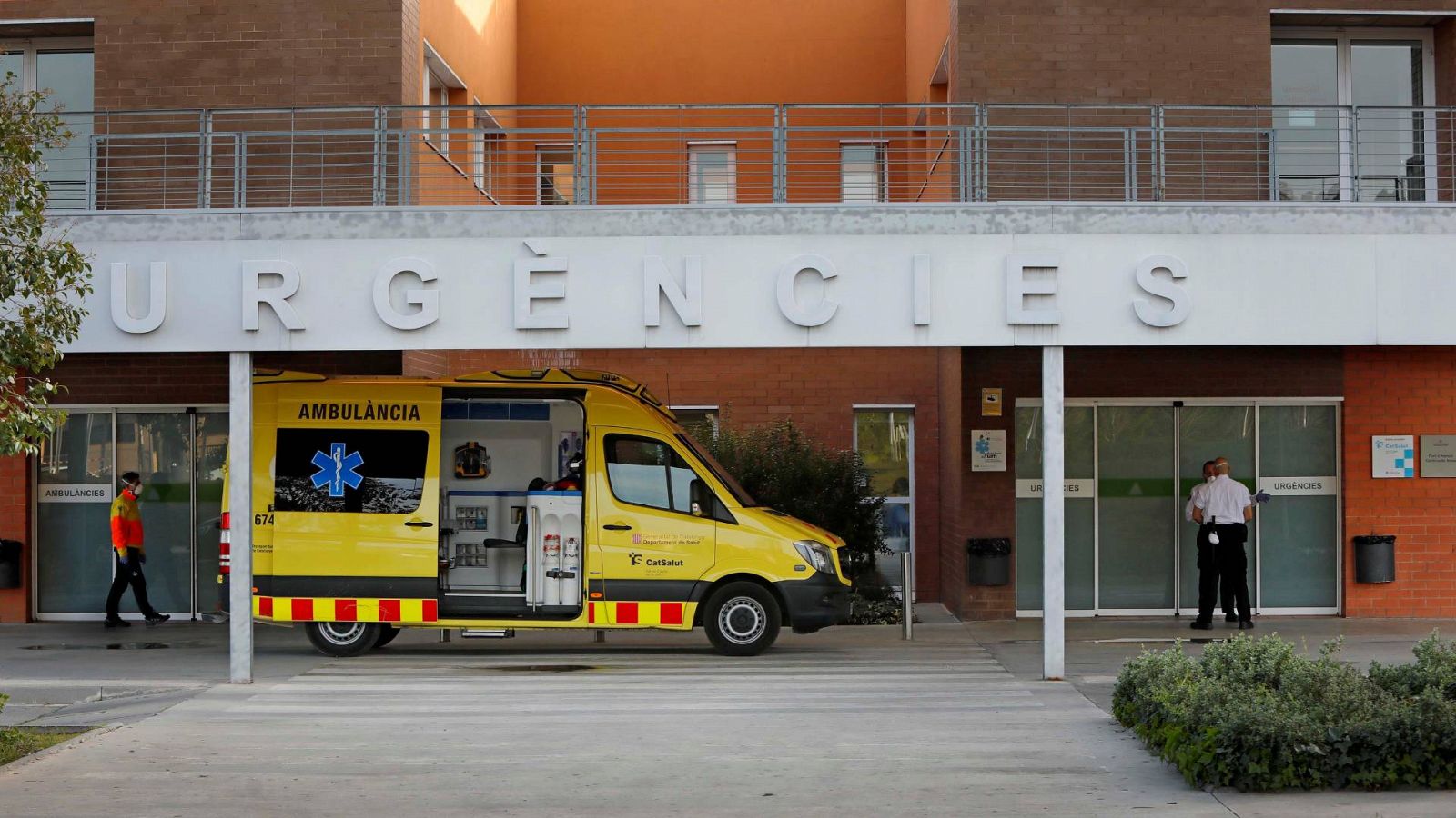 Vista del exterior del Hospital de Igualada (Barcelona) en una imagen de archivo