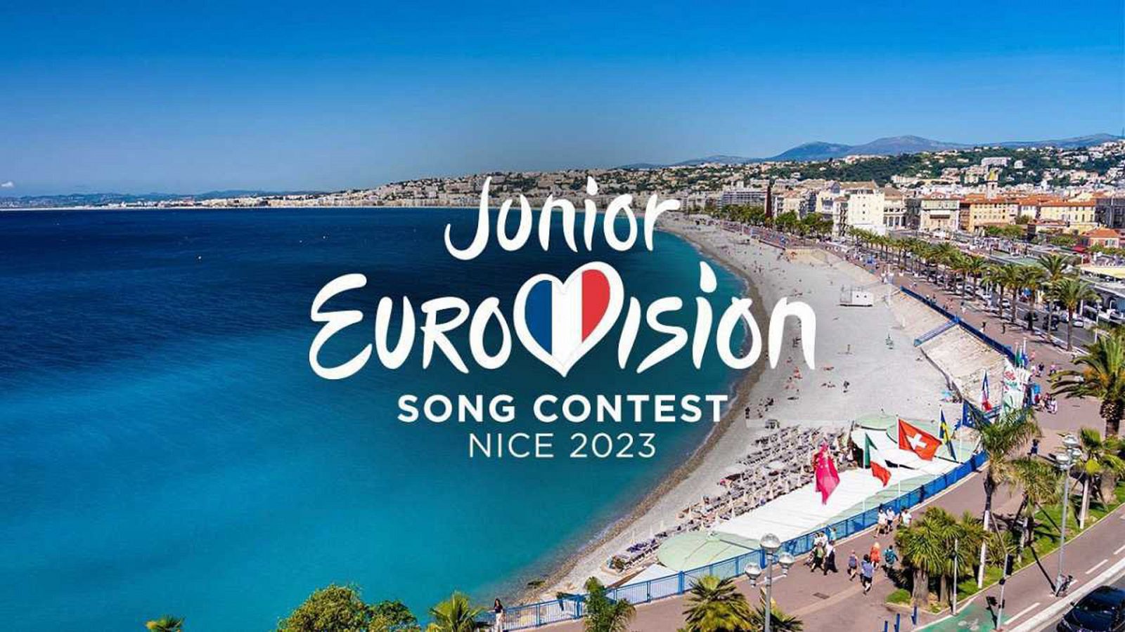 Imagen promocional de Eurovisión Junior 2023 en Niza