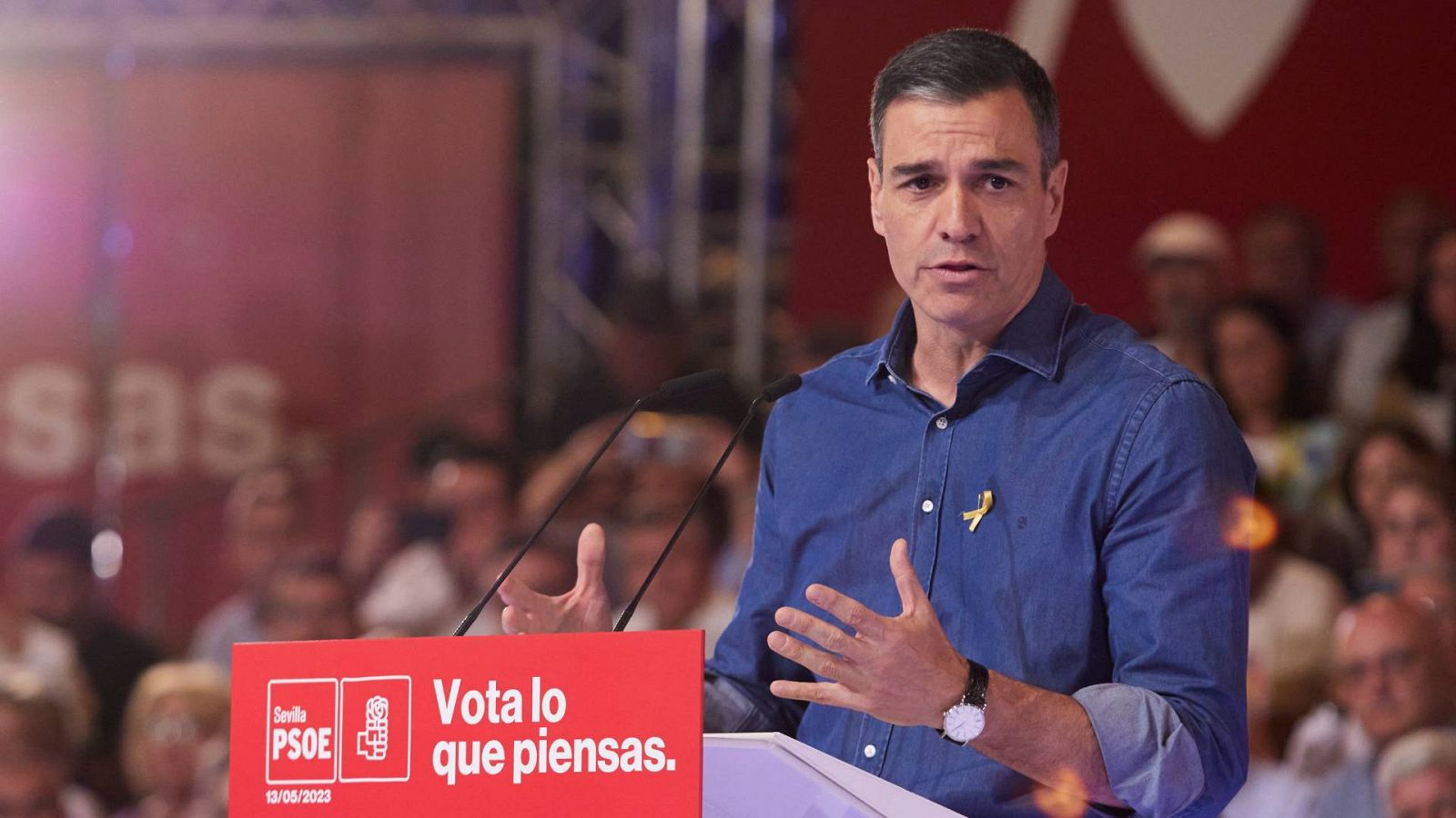 Elecciones 28M: Sánchez acusa al PP de "usar" a ETA como arma electoral