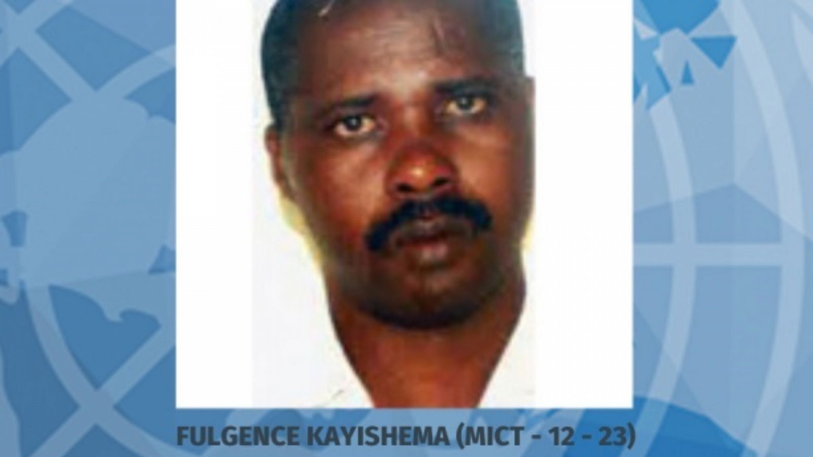 Fulgence Kayishema, uno de los principales acusados del genocidio en Ruanda