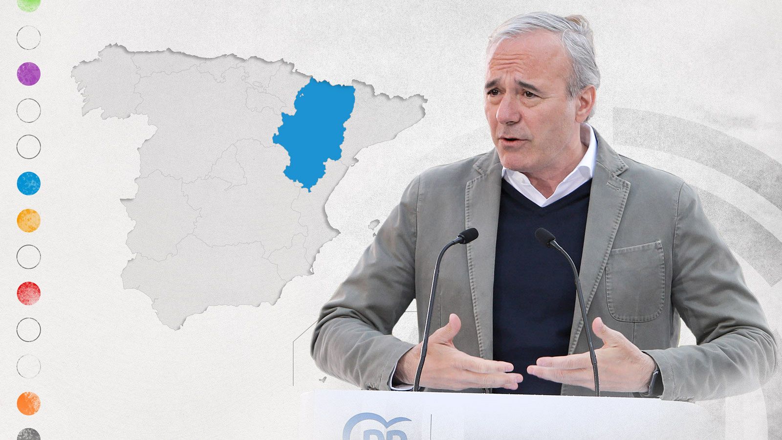 Mapa y resultados al detalle de las elecciones del 28M en Aragón