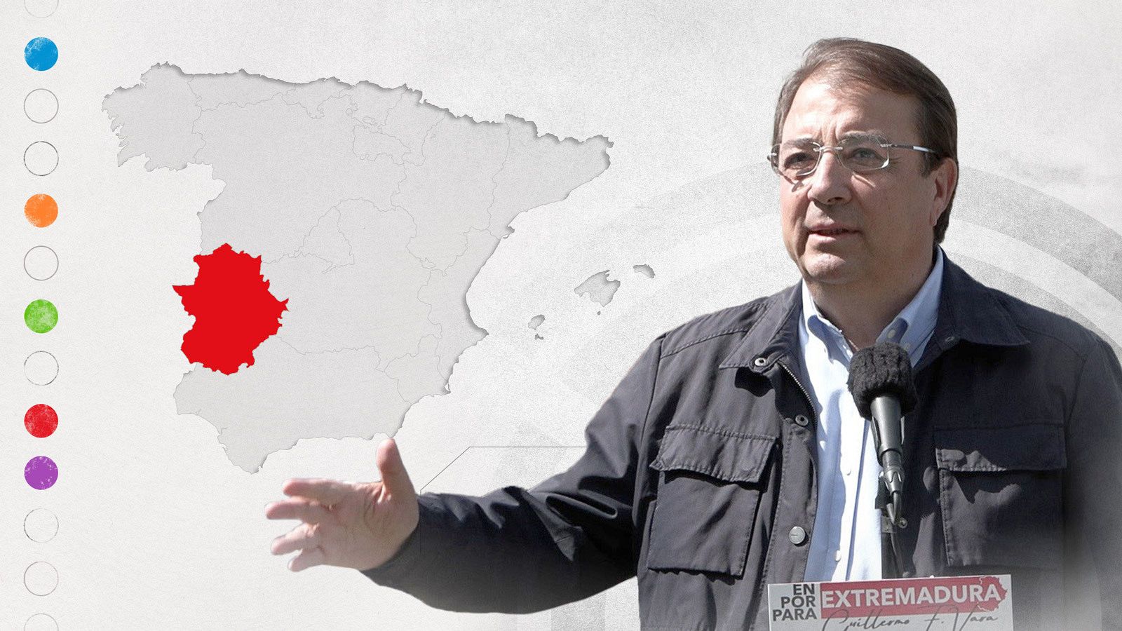 Mapa y resultados al detalle de las elecciones del 28M en Extremadura