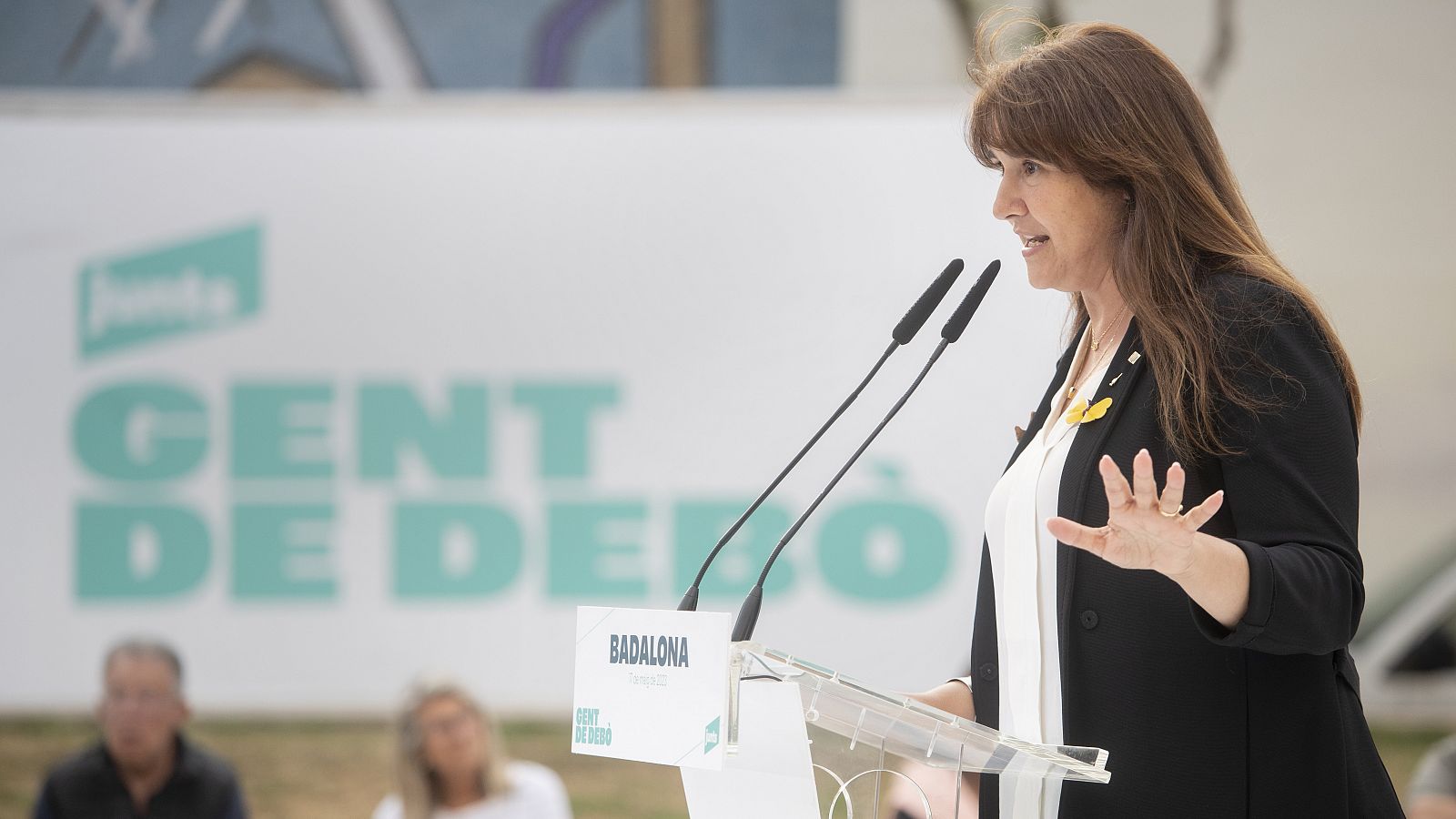 La expresidenta del Parlament de Cataluña, Laura Borràs