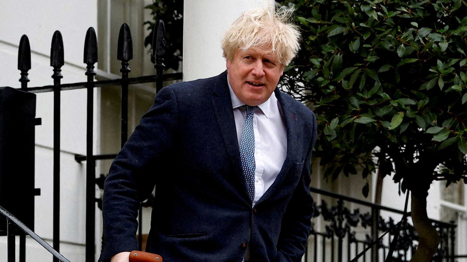 El ex primer ministro británico Boris Johnson.