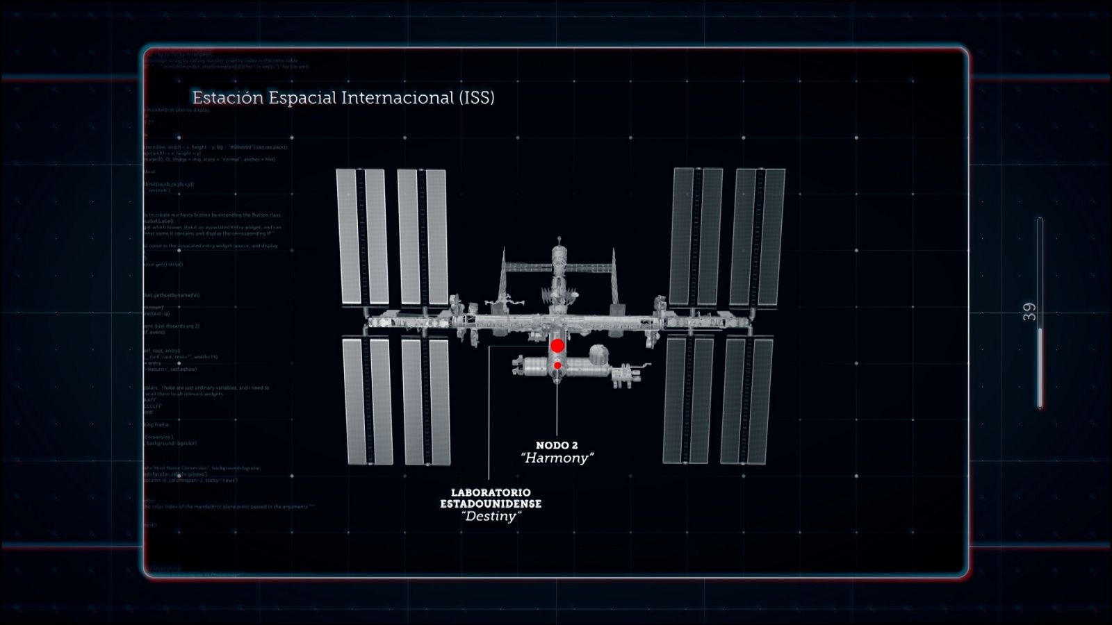 Animación de la Estación Espacial Internacional