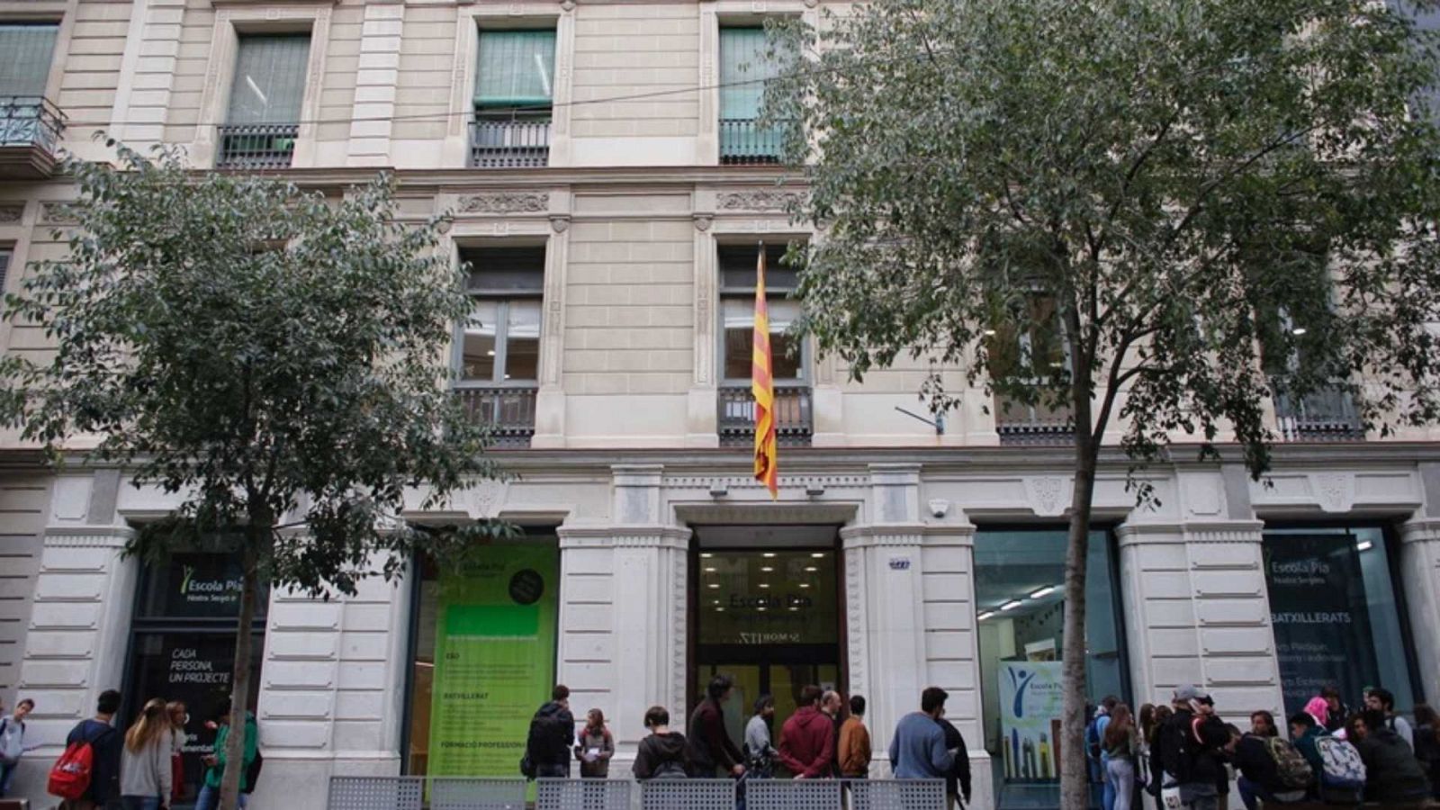 Imagen de archivo la escuela Pía de Barcelona.