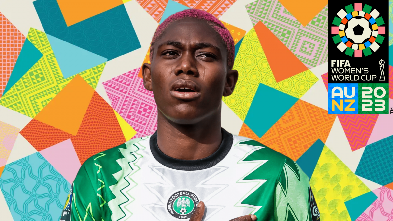 Asisat Oshoala, delantera de la selección nigeriana de fútbol