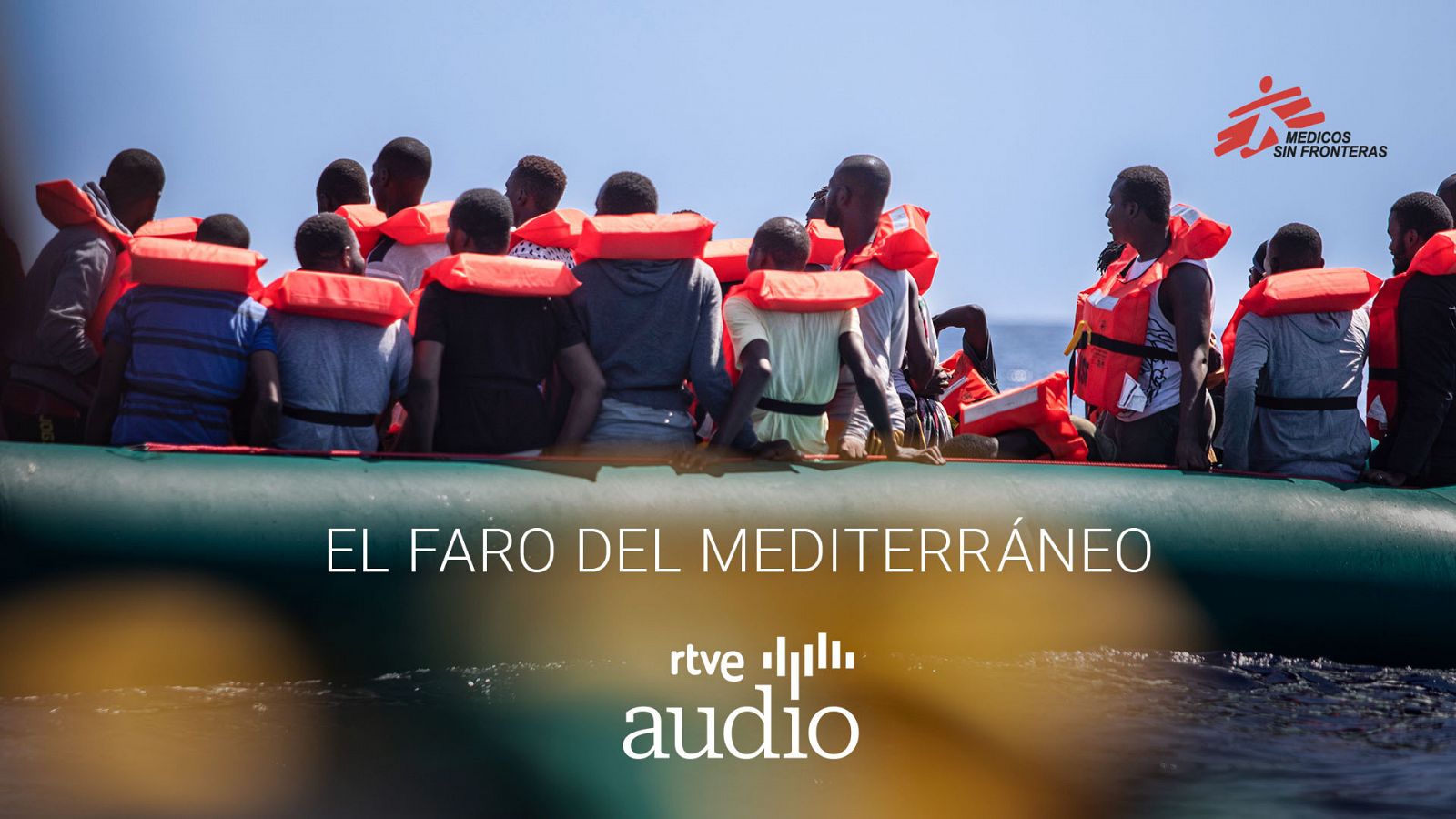 Cartel del podcast 'El faro del Mediterráneo'.