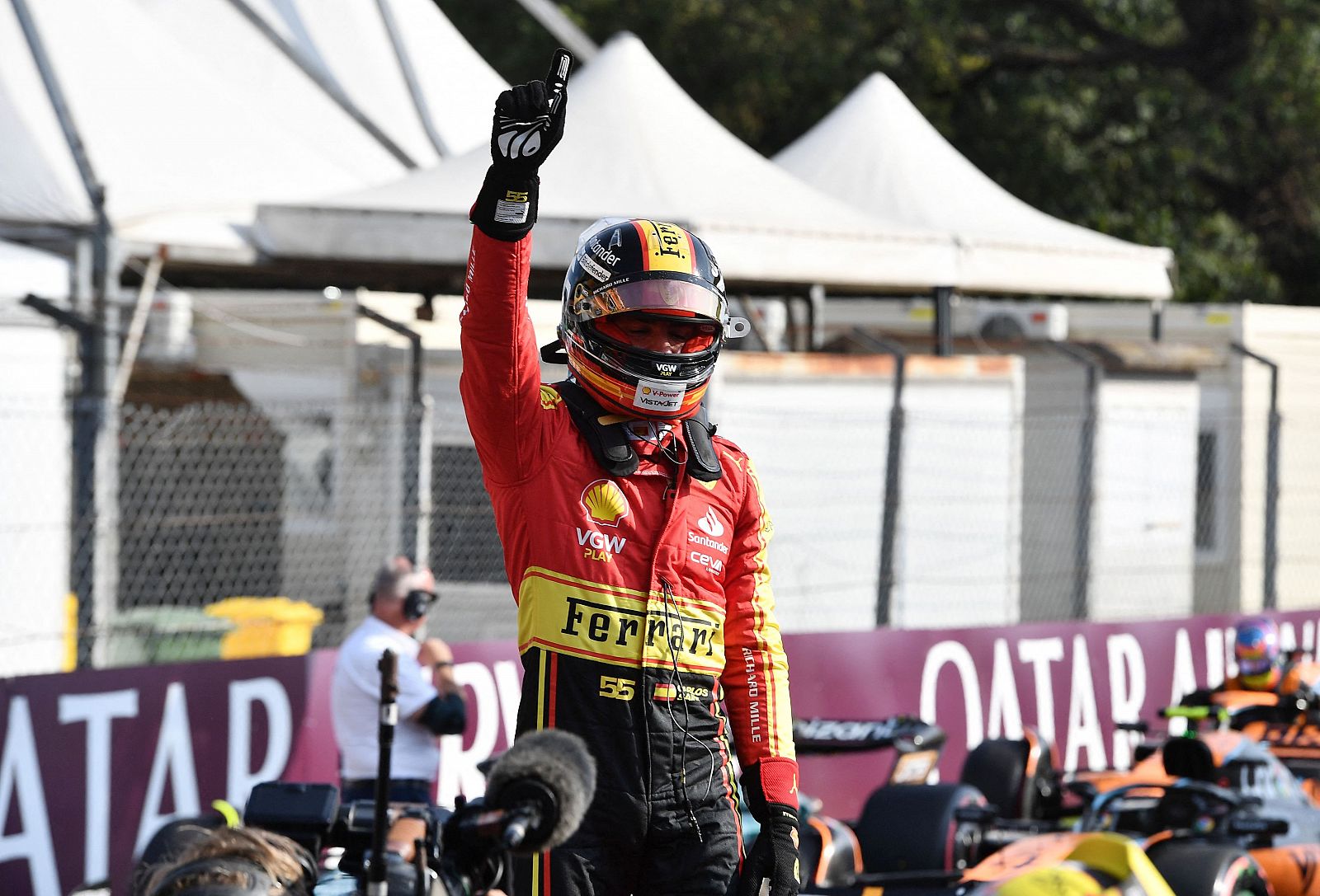 F1 | GP de Italia: Carlos Sainz saldrá primero en Monza