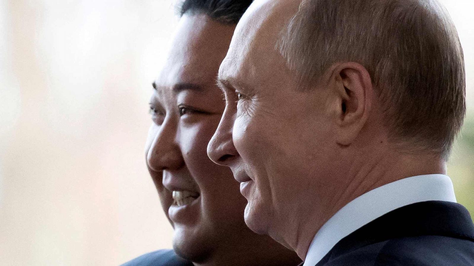 El líder norcoreano, Kim Jong-un, y el presidente ruso, Vladímir Putin.