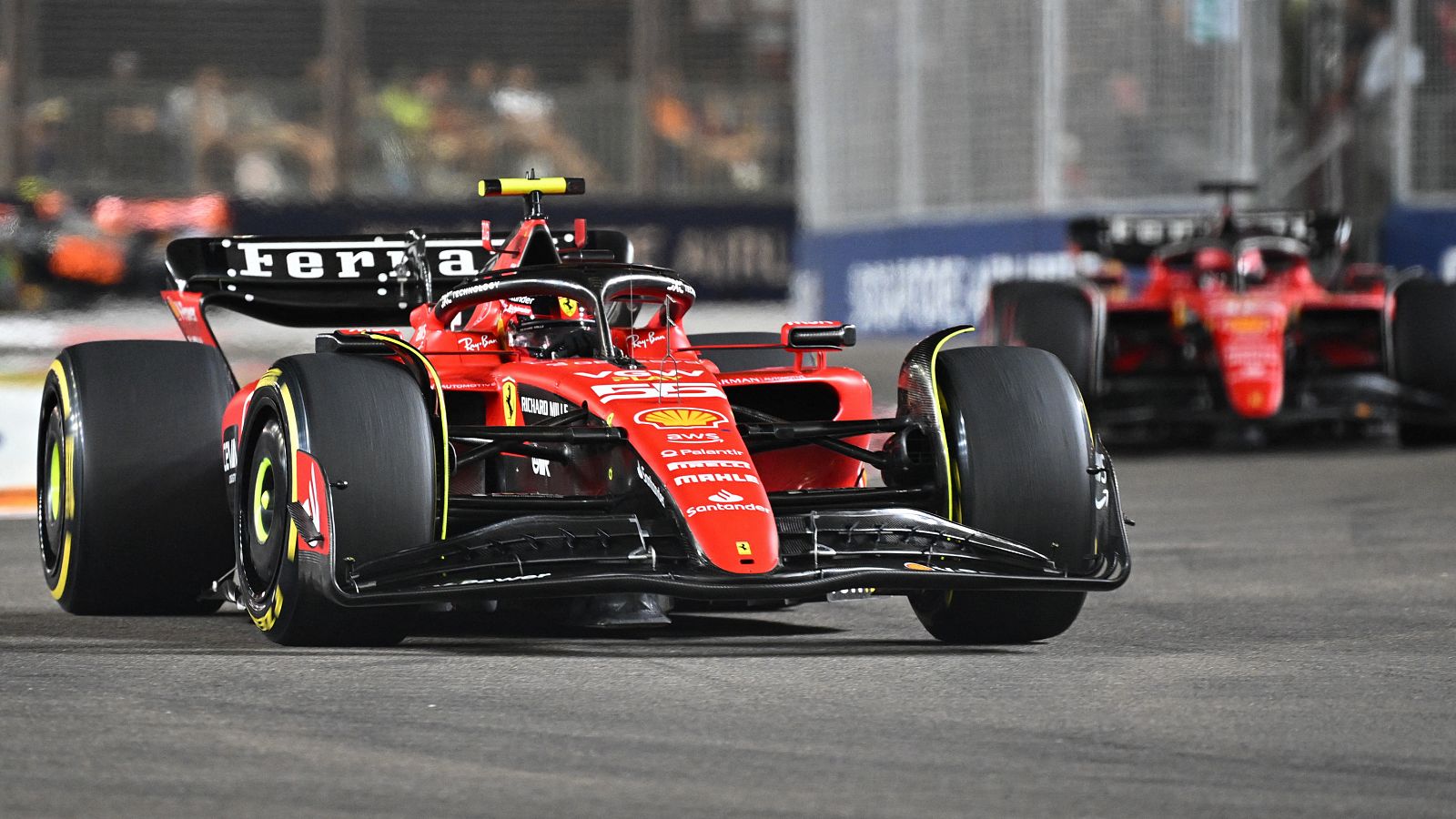 Carlos Sainz gana en el GP de Singapur de F1