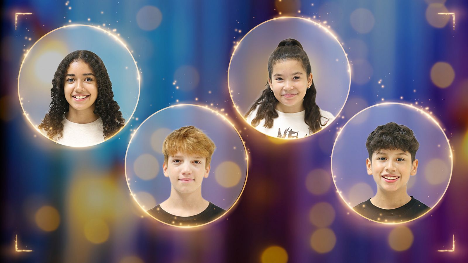 Evelyn, Marcos, Elia y Juan Diego, los bailarines de Sandra Valero en Eurovisión Junior 2023