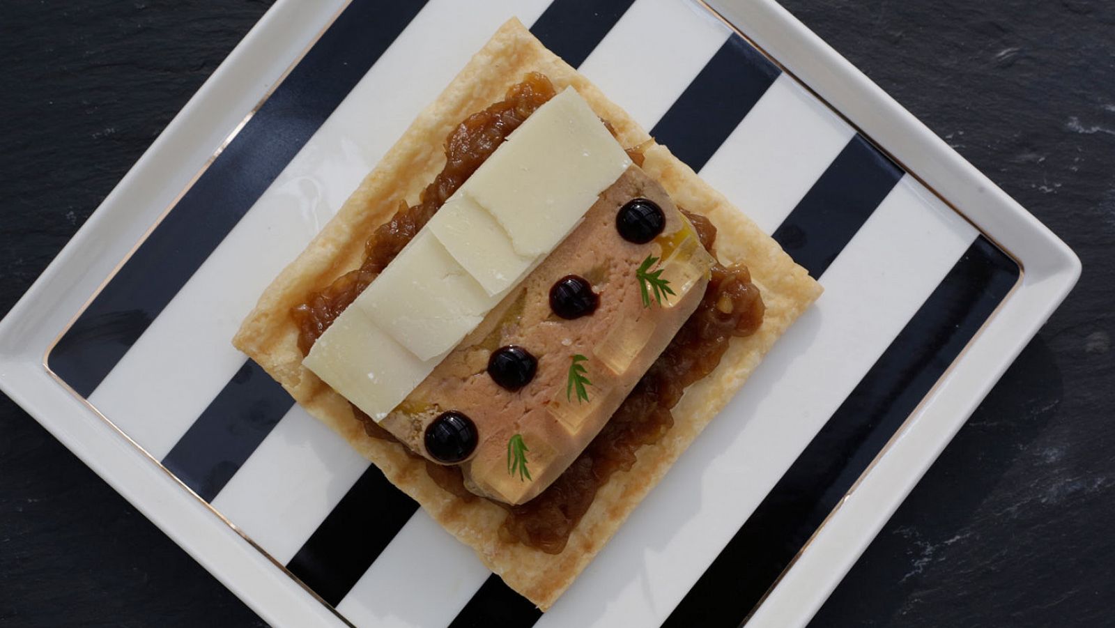 Foie gras como elemento estrella en una receta de la chef Cristina Oria para 'MasterChef Celebrity 8'