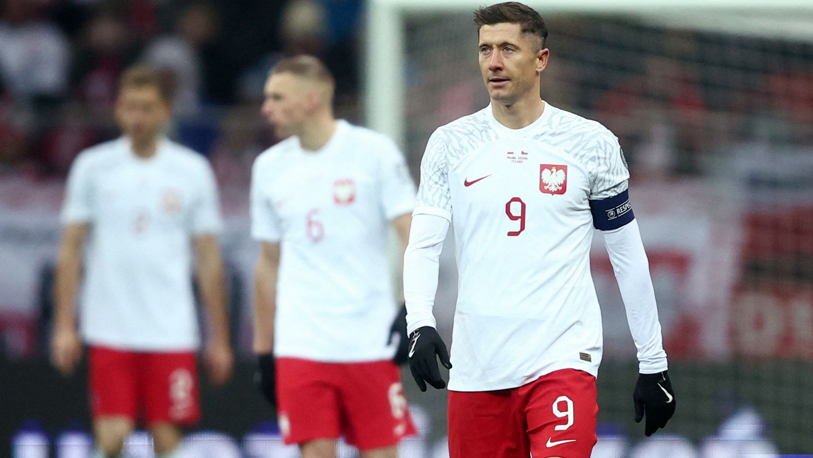 La Polonia de Lewandowski buscará una plaza para la Eurocopa en la repesca.