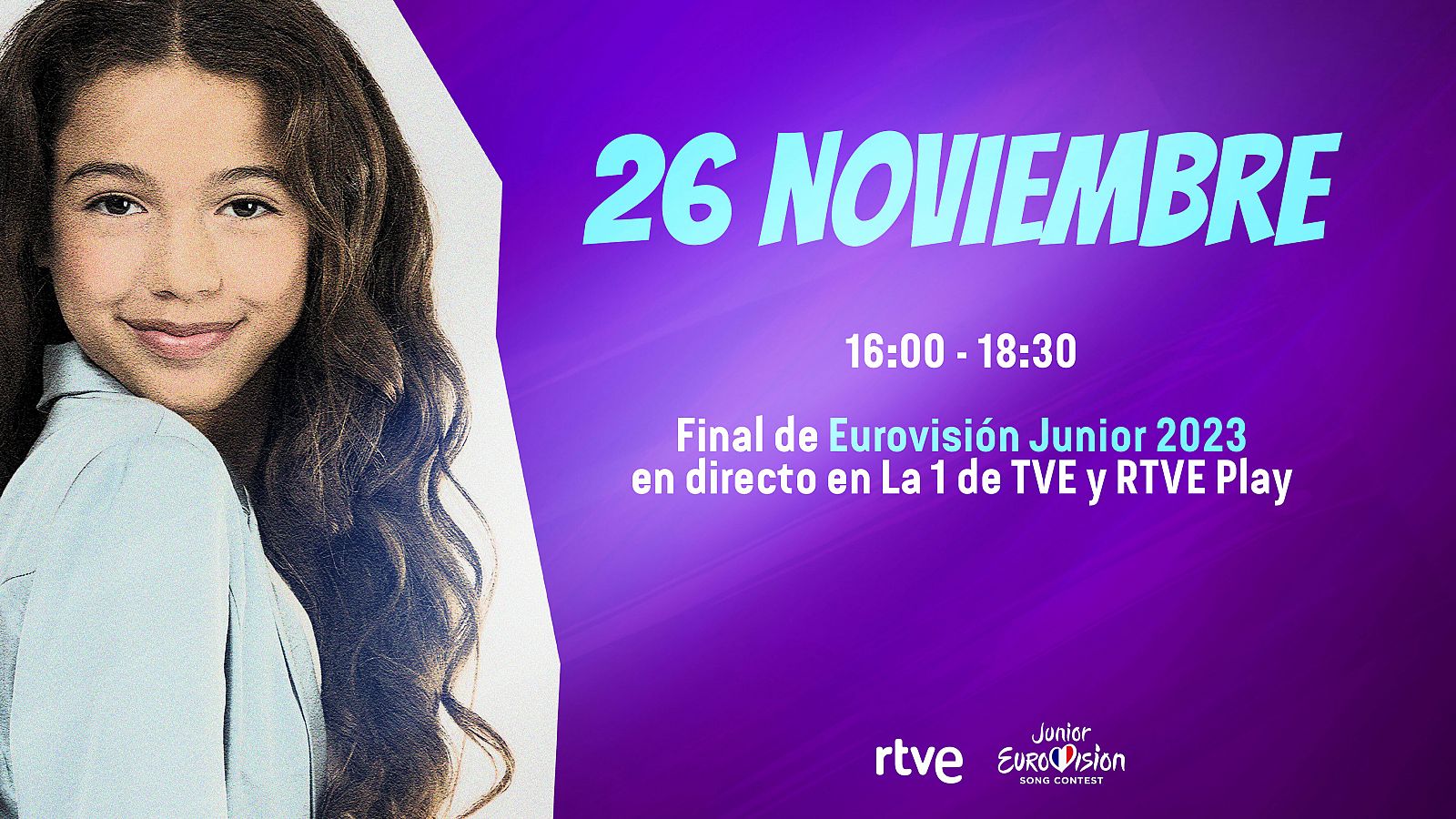26 de noviembre: Agenda de Sandra Valero en Niza, sede de Eurovisión Junior 2023