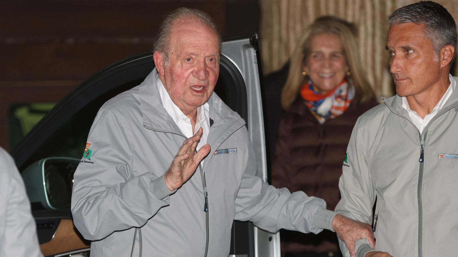 Juan Carlos I deja Sanxenxo después de una semana