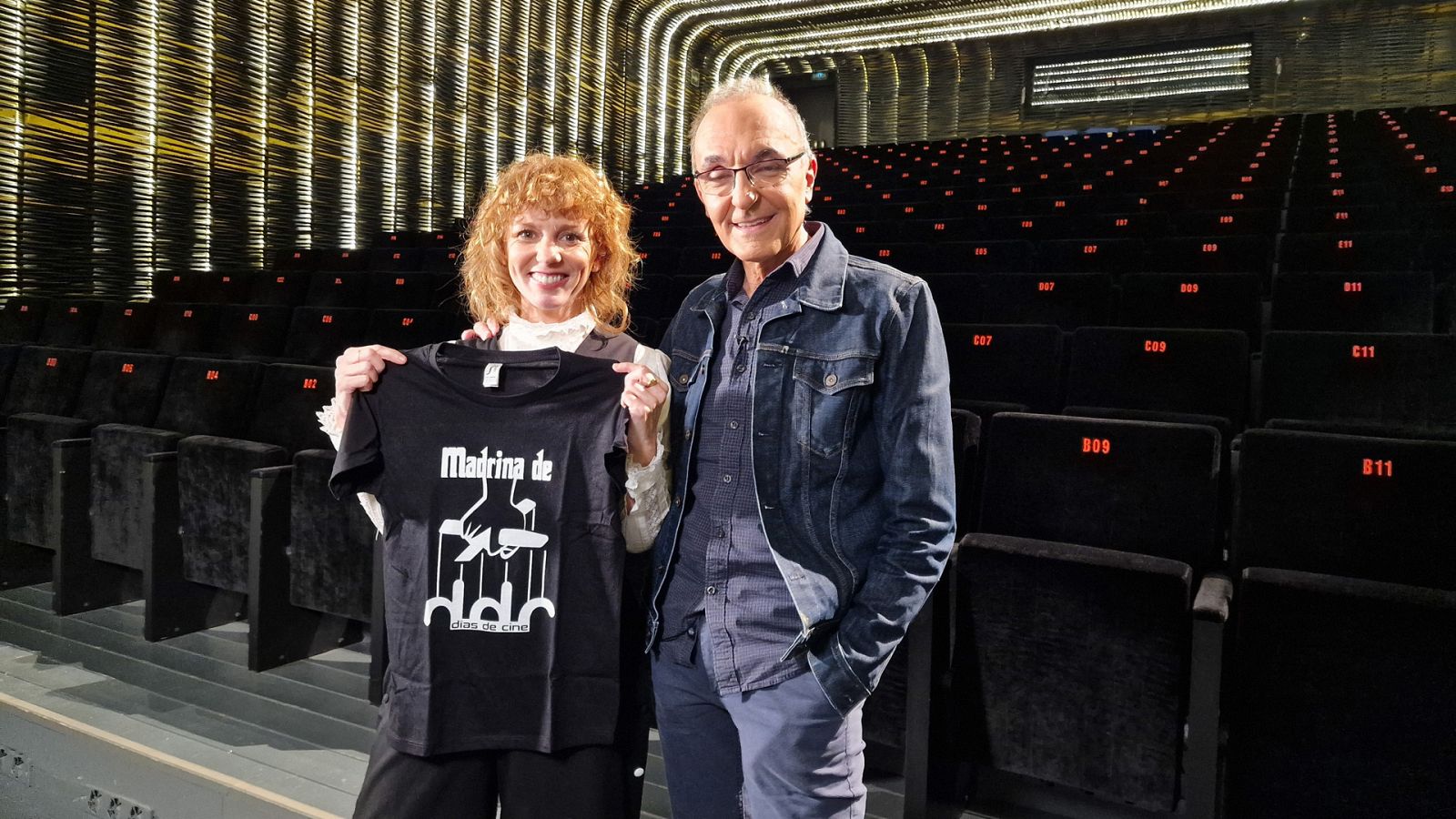 La actriz María Vázquez,protagonista de 'Matria', en 'Días de cine' La actriz María Vázquez,protagonista de `Matria¿, en 'Días de cine'