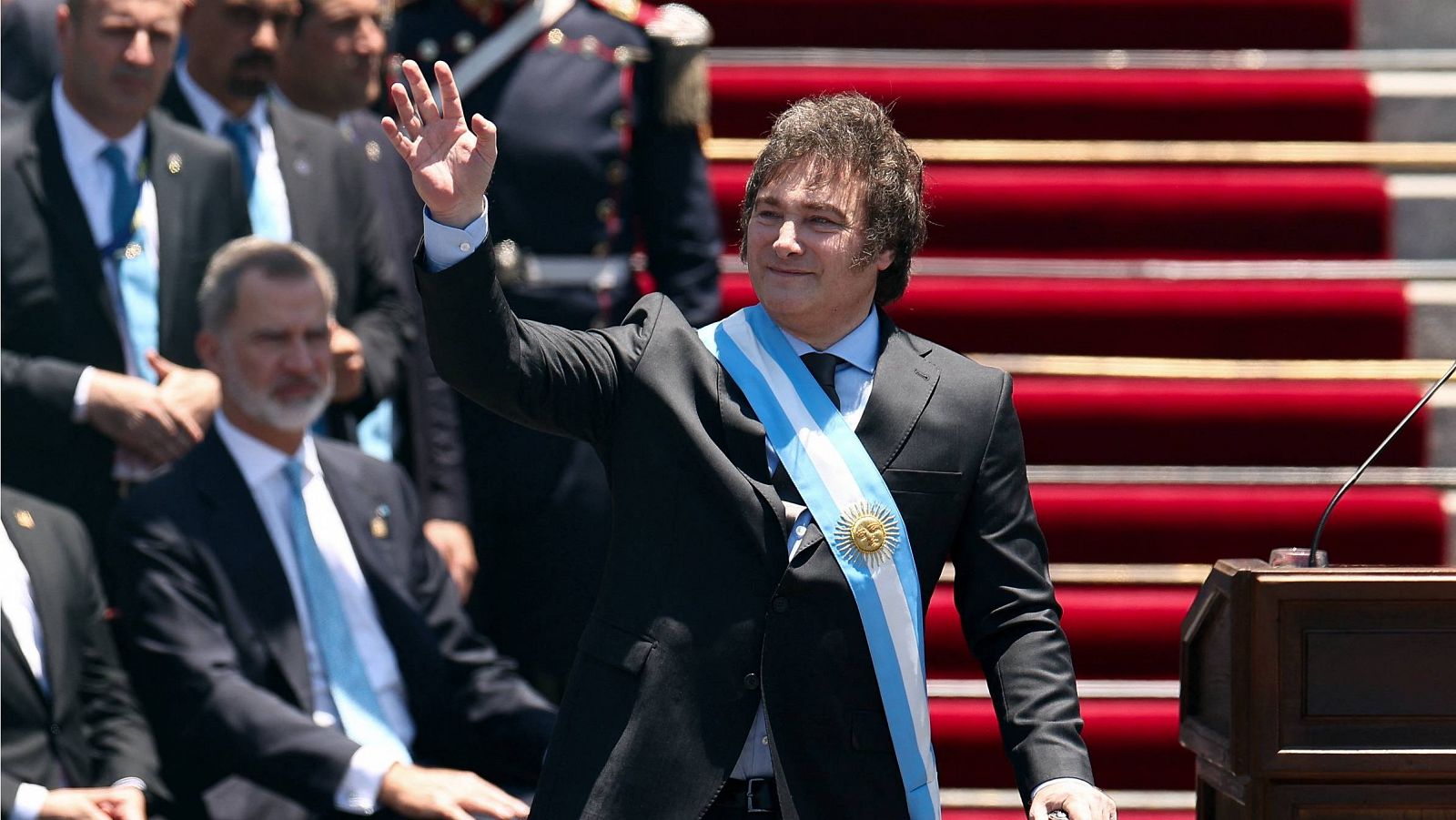 Javier Milei toma posesión Argentina