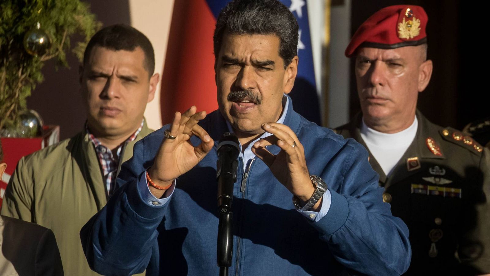 El presidente de Venezuela, Nicolás Maduro, el pasado mes de diciembre de 2023