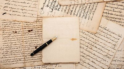 Una hoja en blanco espera que llegue la inspiraci�n Una hoja en blanco espera que llegue la inspiraci�n