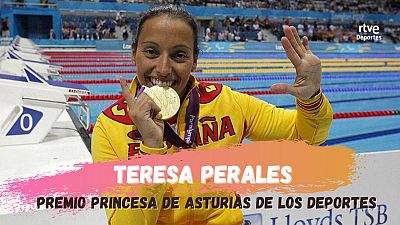 Teresa Perales, galardonada con el premio Princesa de Asturias de los Deportes