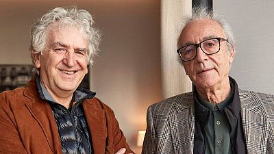 Juan Luis Arsuaga y Juan José Millas Juan Luis Arsuaga y Juan José Millas