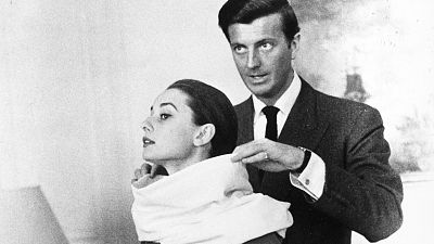 Audrey Hepburn y Hubert de Givenchy amor