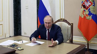 Una imagen del presidente ruso, Vladímir Putin.