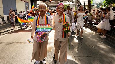 Tailandia celebra el Orgullo LGTBI+ con una multitudinaria marcha en Bangkok