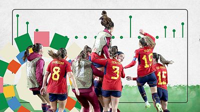 El camino de España hasta ganar su primer Mundial femenino, en datos El camino de España hasta ganar su primer Mundial femenino, en datos