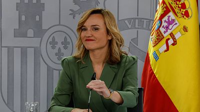 Rueda de prensa de Pilar Alegría tras la reunión del Consejo de Ministros