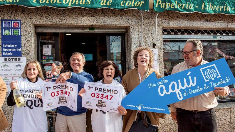Celebraci�n del Gordo de 2018 en la ciudad de C�ceres Celebraci�n del Gordo de 2018 en la ciudad de C�ceres