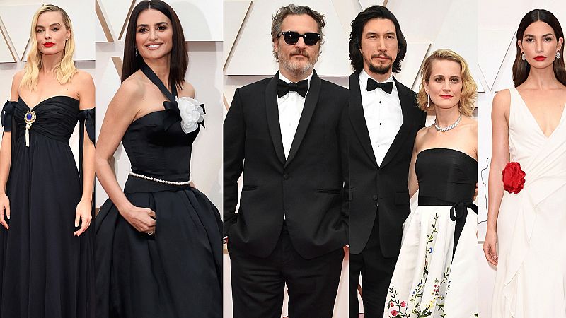 Margot Robbie, Penélope Cruz, Joaquín Phoenix, Joanne Tucker y Lily Aldridge no han estrenado moda en la alfombra roja de los Oscar 2020. Han optado por un traje que ya tuvieran o por moda 'vintage'